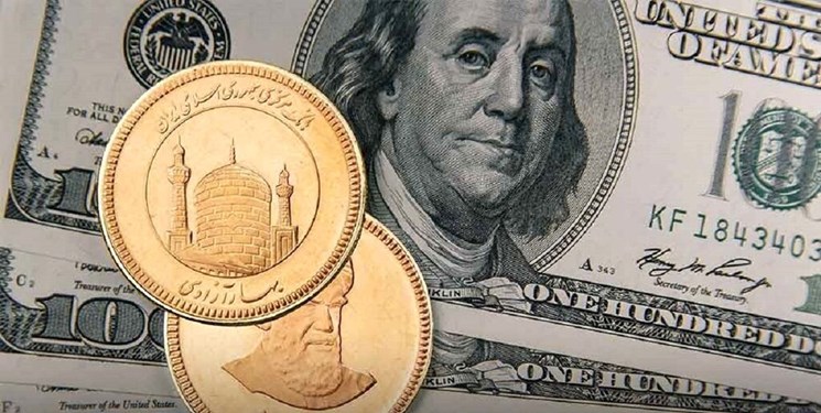 کاهش قیمت انواع سکه طلا و ثبات در نرخ دلار ‌‌