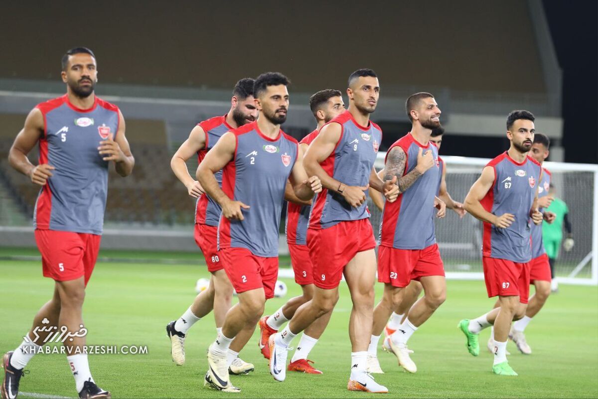 ویدیو| ورود پرسپولیسی‌ها به ورزشگاه عبدالله الفیصل