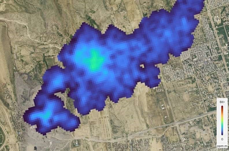 "ناسا" نخستین تصاویر از انتشار گازهای گلخانه‌ای را منتشر کرد