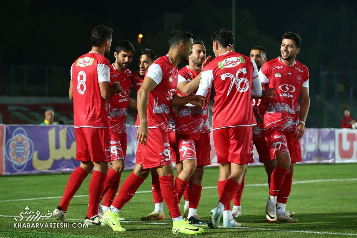 هدف بزرگ پرسپولیس در لیگ بیست و چهارم